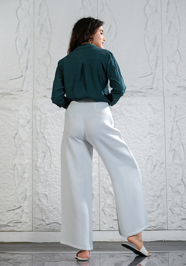 FRANCA FRONT TIE UP BLOUSE